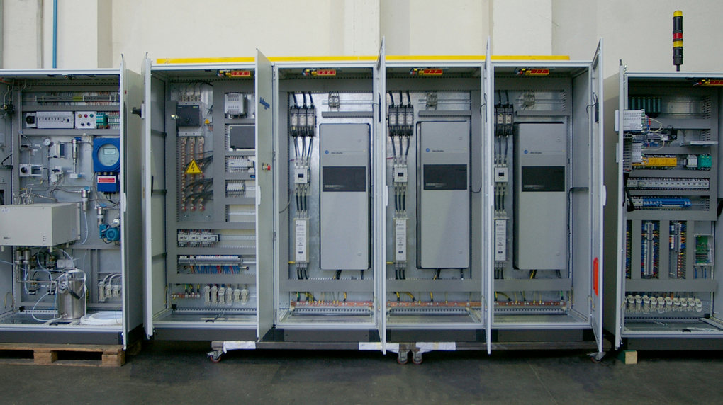 Quadri elettrici di automazione per impianti elettrici industriali